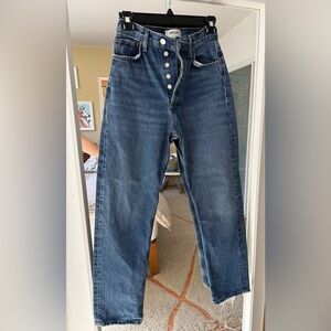 New Beautiful Agolde Jeans / Straight Legs/  Sz 23 but fits a 24/25 💙